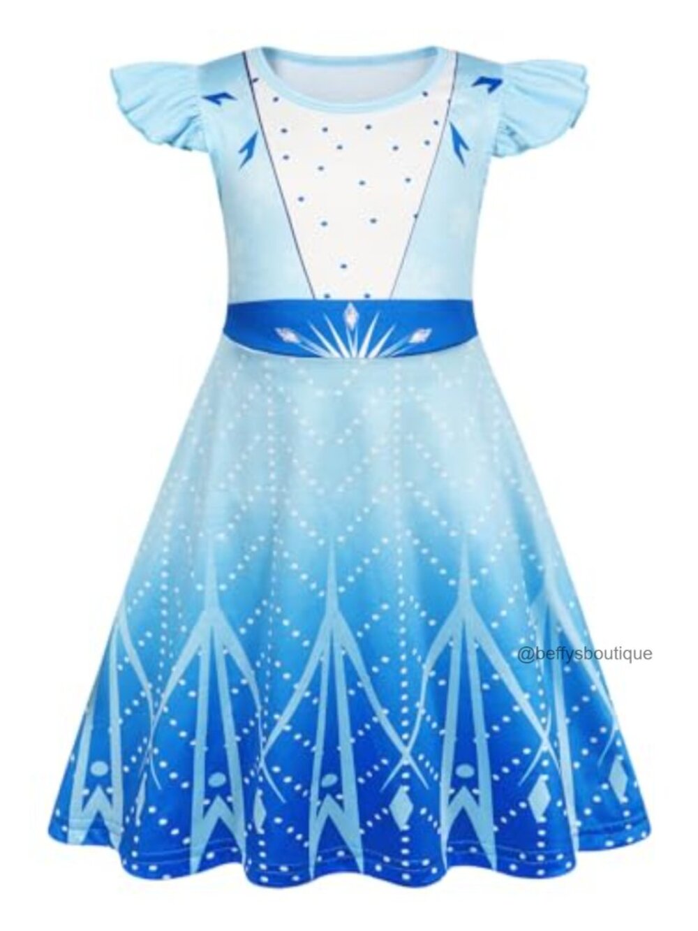 Girls Princess Nightgown Pajamas Toddler Kids Sleepwear Nightdress